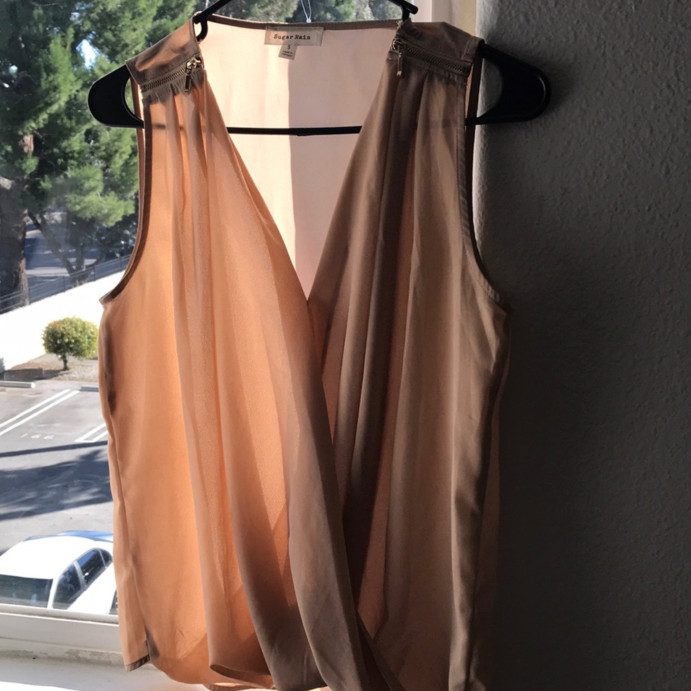 Nude Blouse